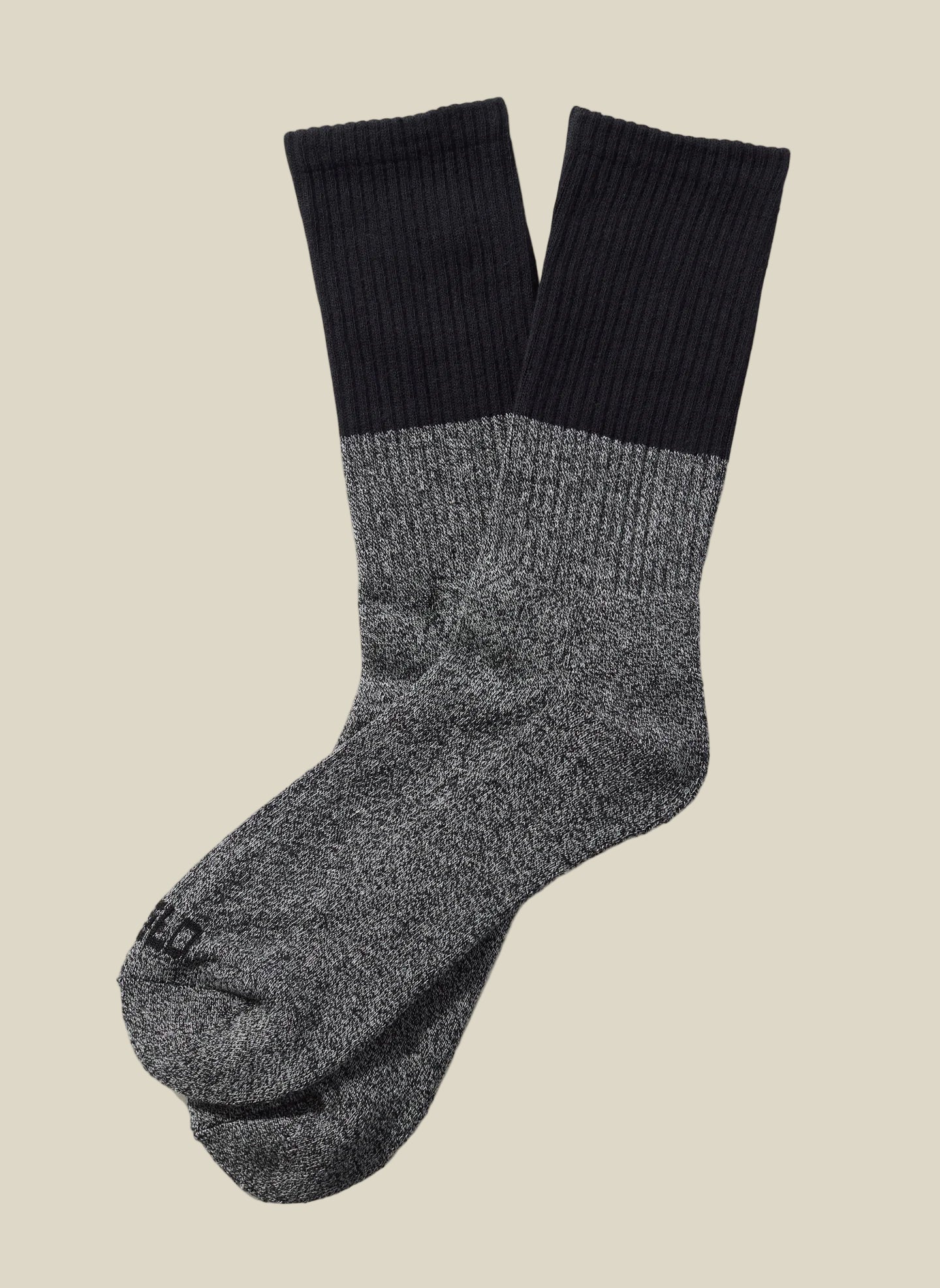 Checkerboard Striped Crew Socks
