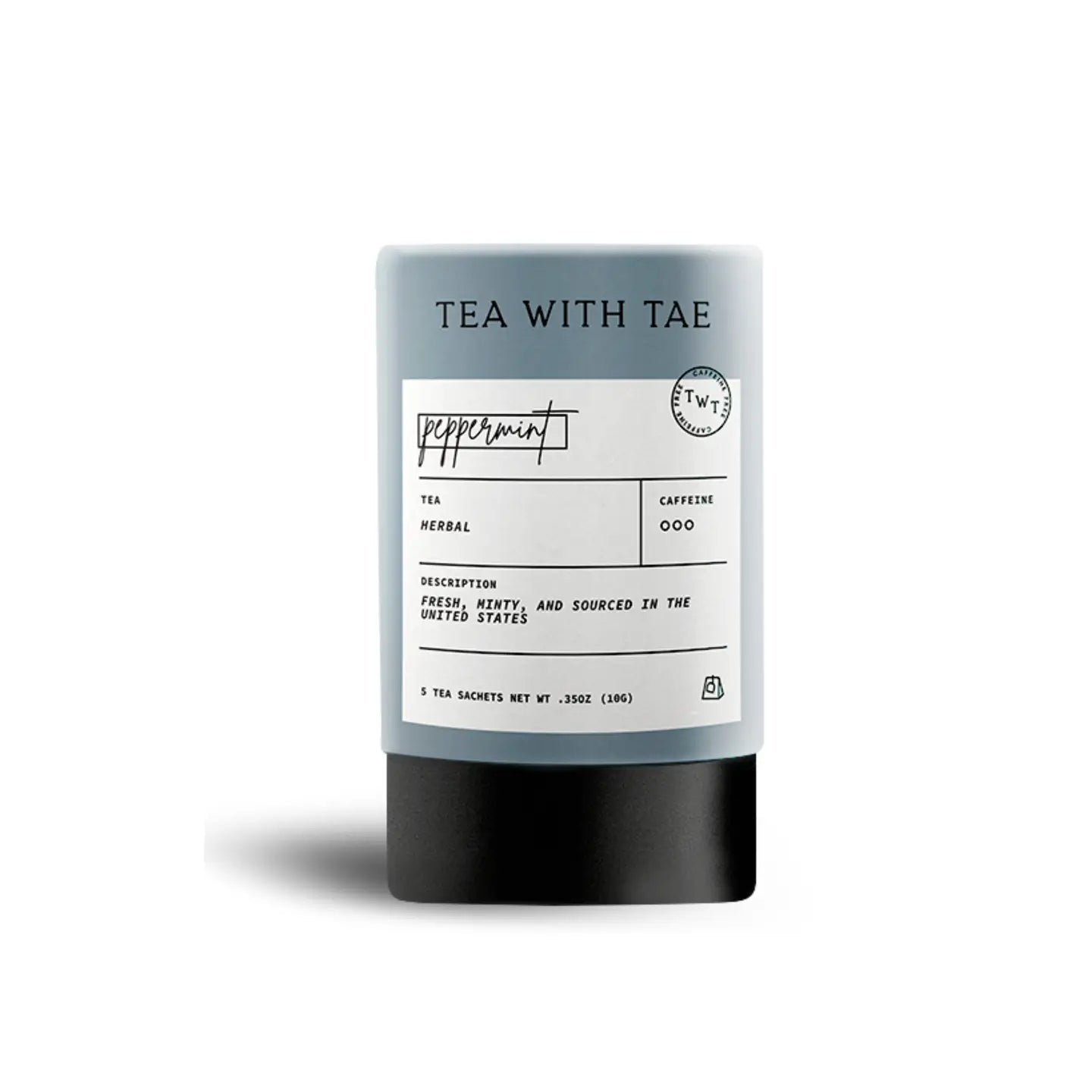 Peppermint Herbal Mini Tea Tube