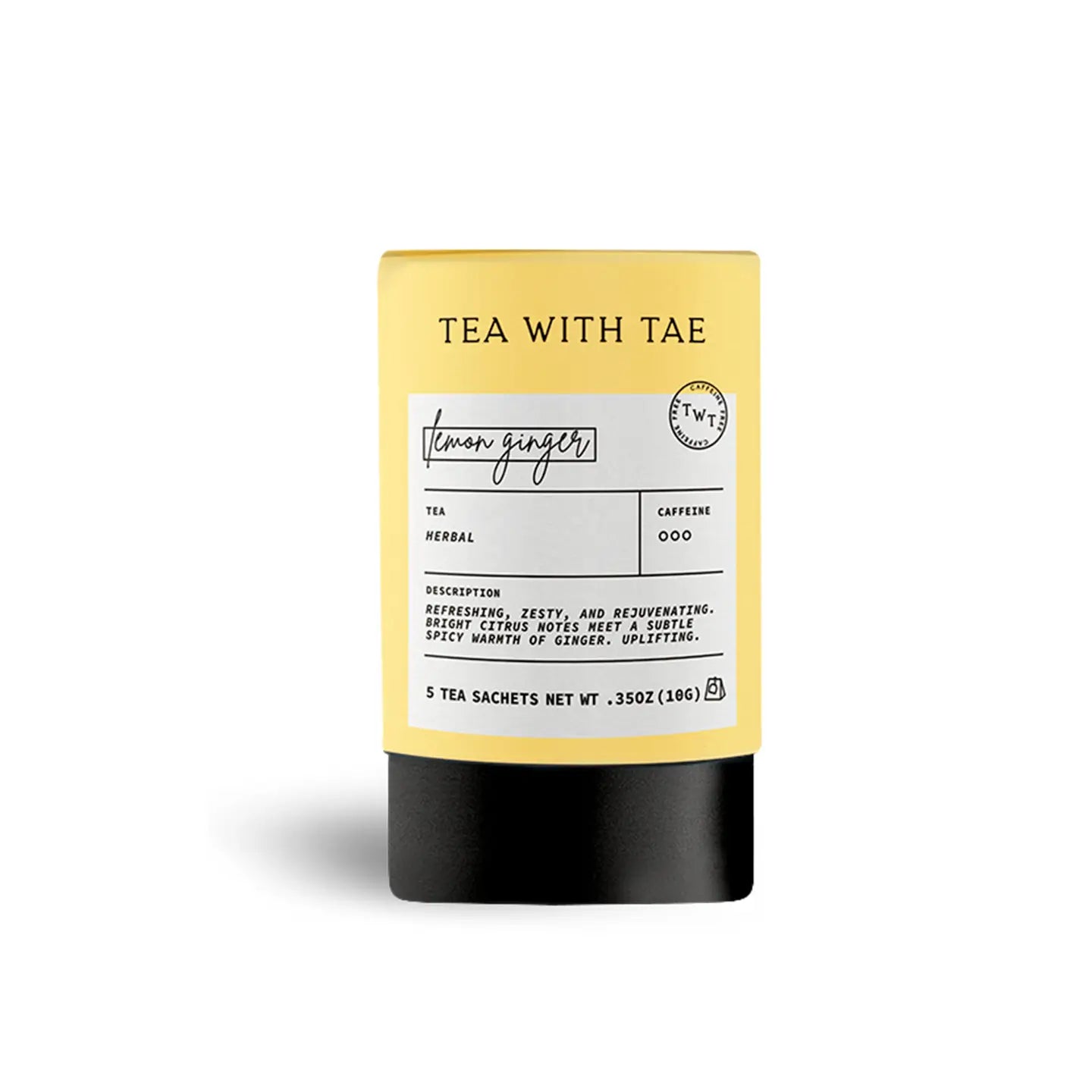 Lemon Ginger Herbal Mini Tube