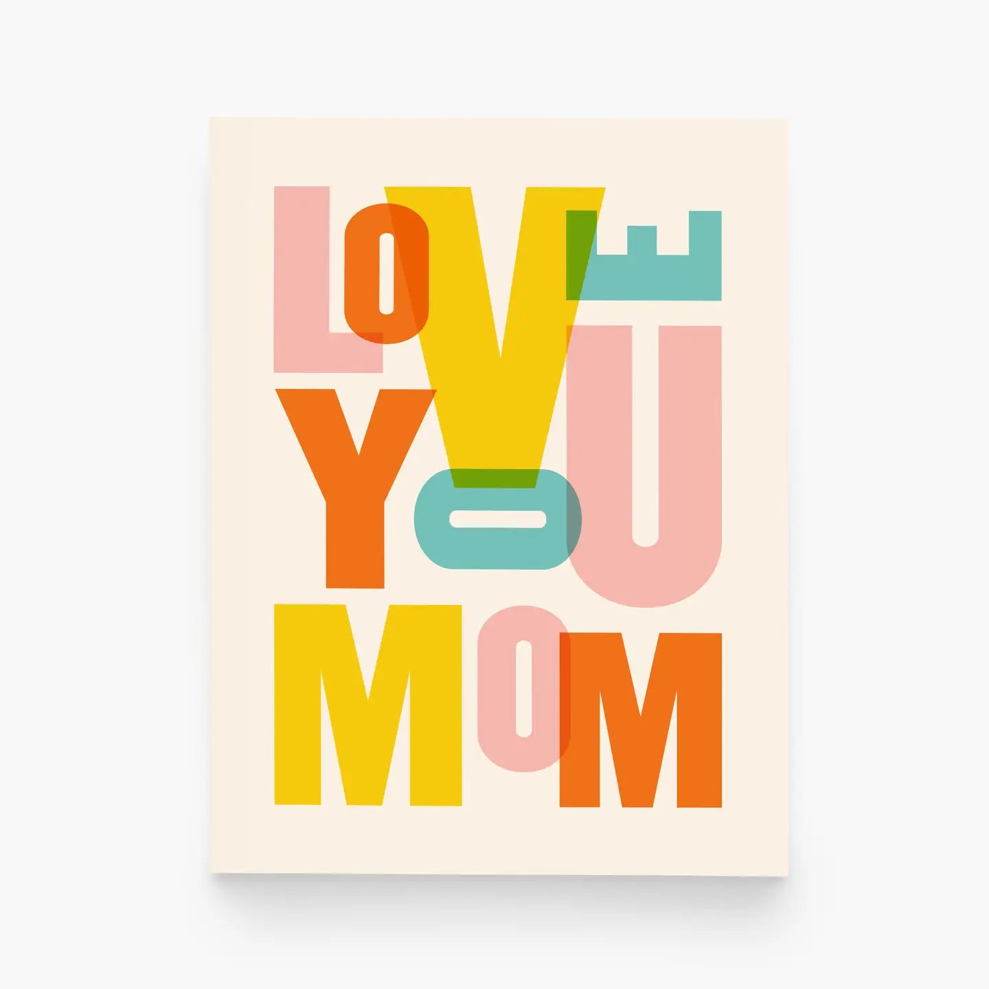 Love You Mom Card
