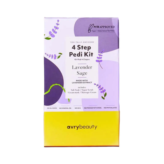 Lavender Sage 4 Step Pedi Kit