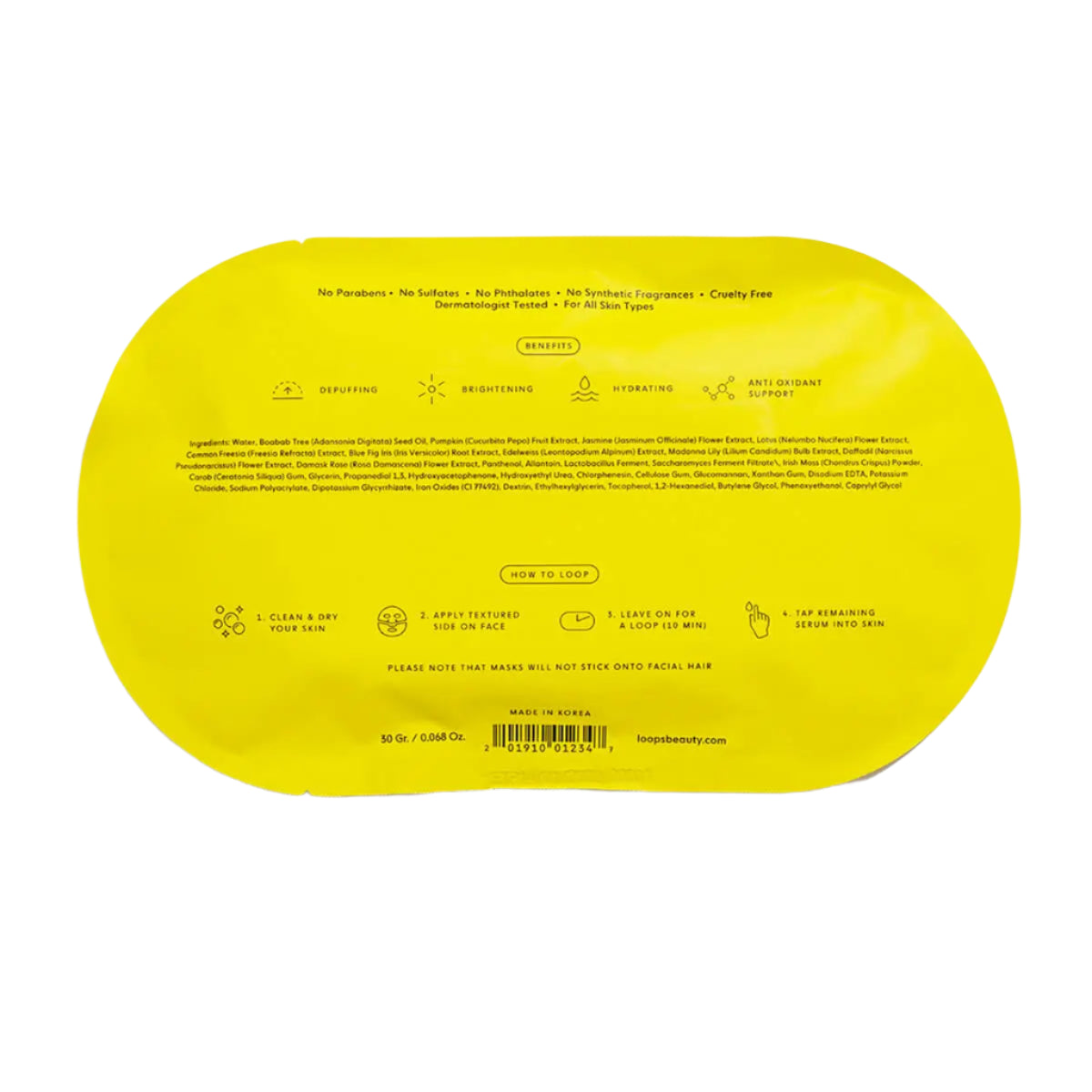Sunrise Service Single Mask