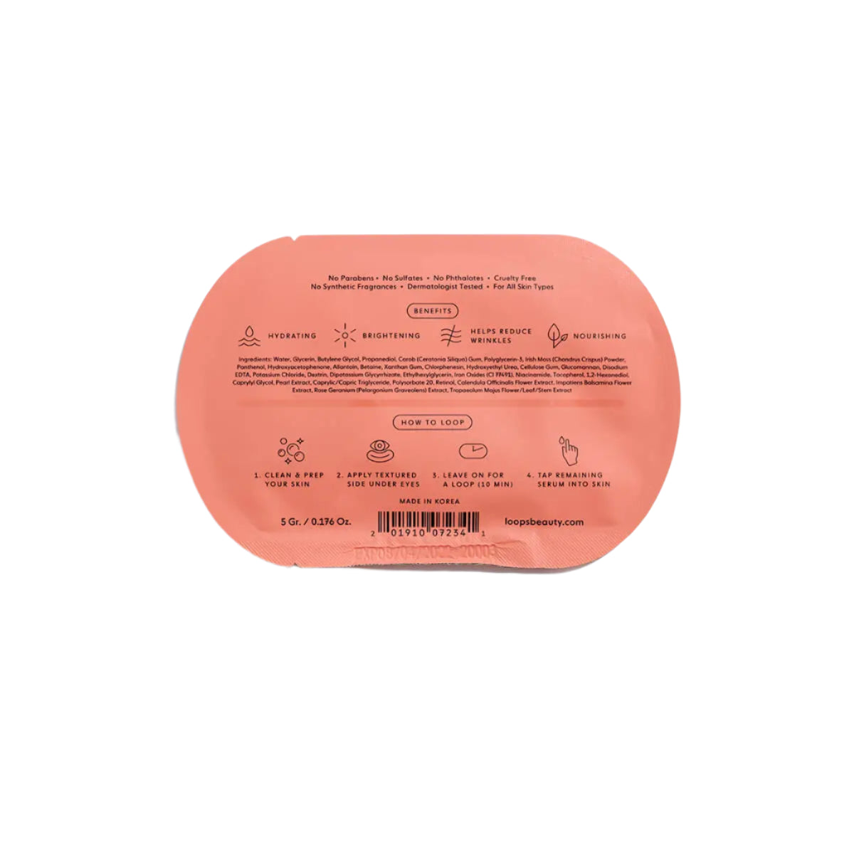 Under Eye Single Mask