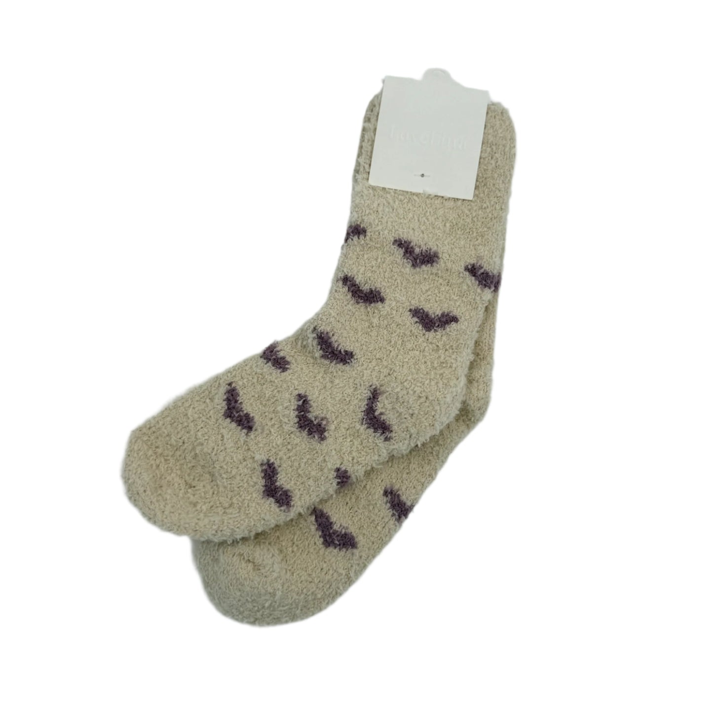 Fluffy Heart Socks