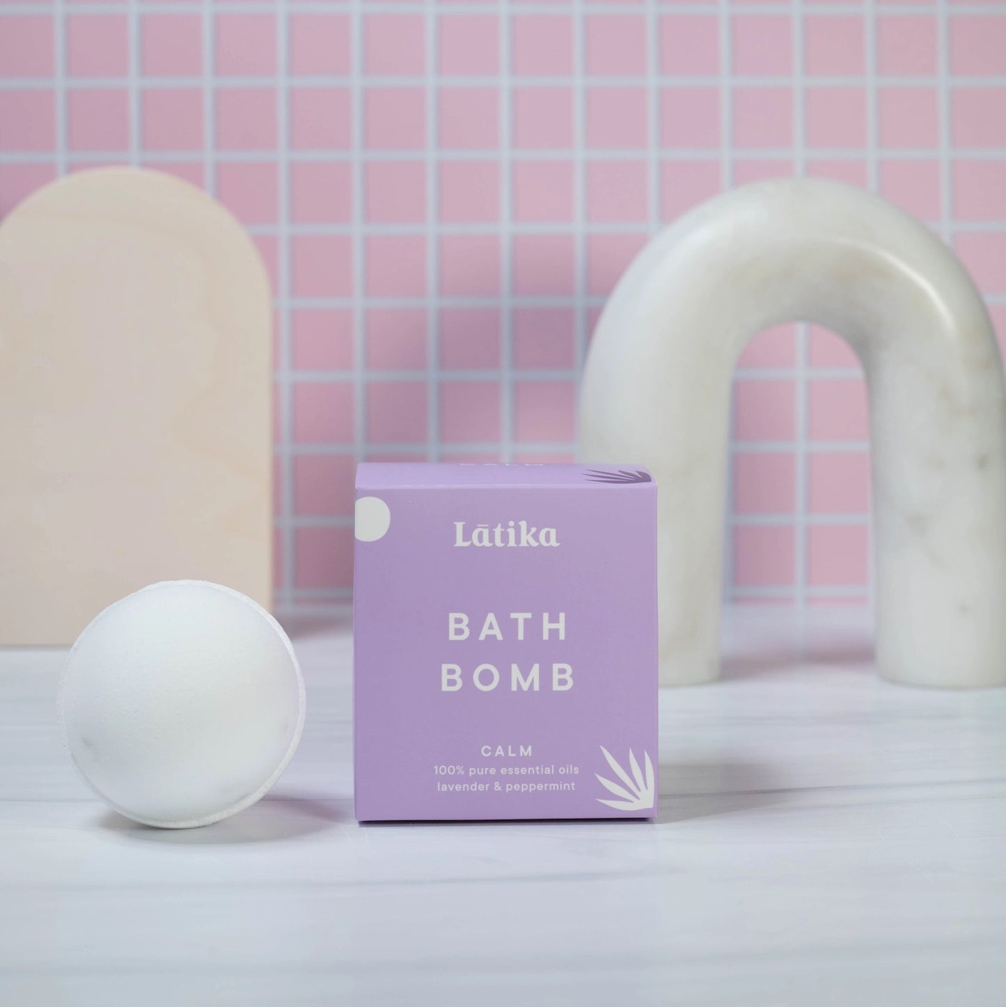 Lavender Essential Oil Bath Bomb
