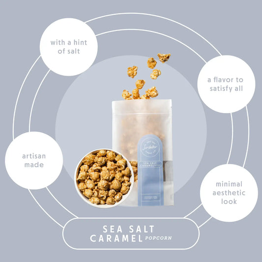 Artisanal Sea Salt Caramel Popcorn
