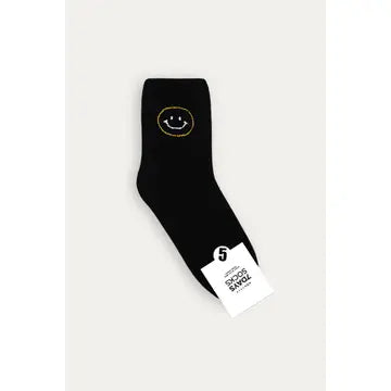 Women's Pop-Up Smile Crew Sock