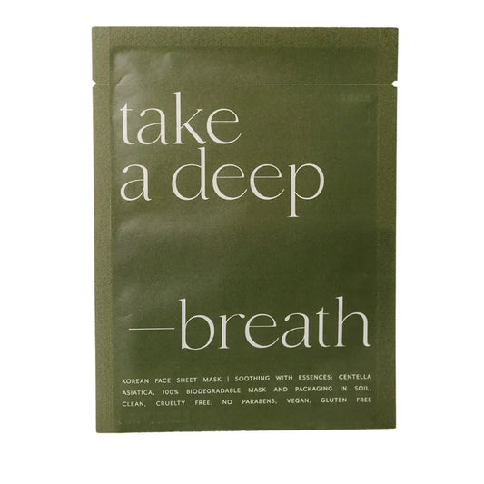 Korean Sheet Mask - Take A Deep Breath