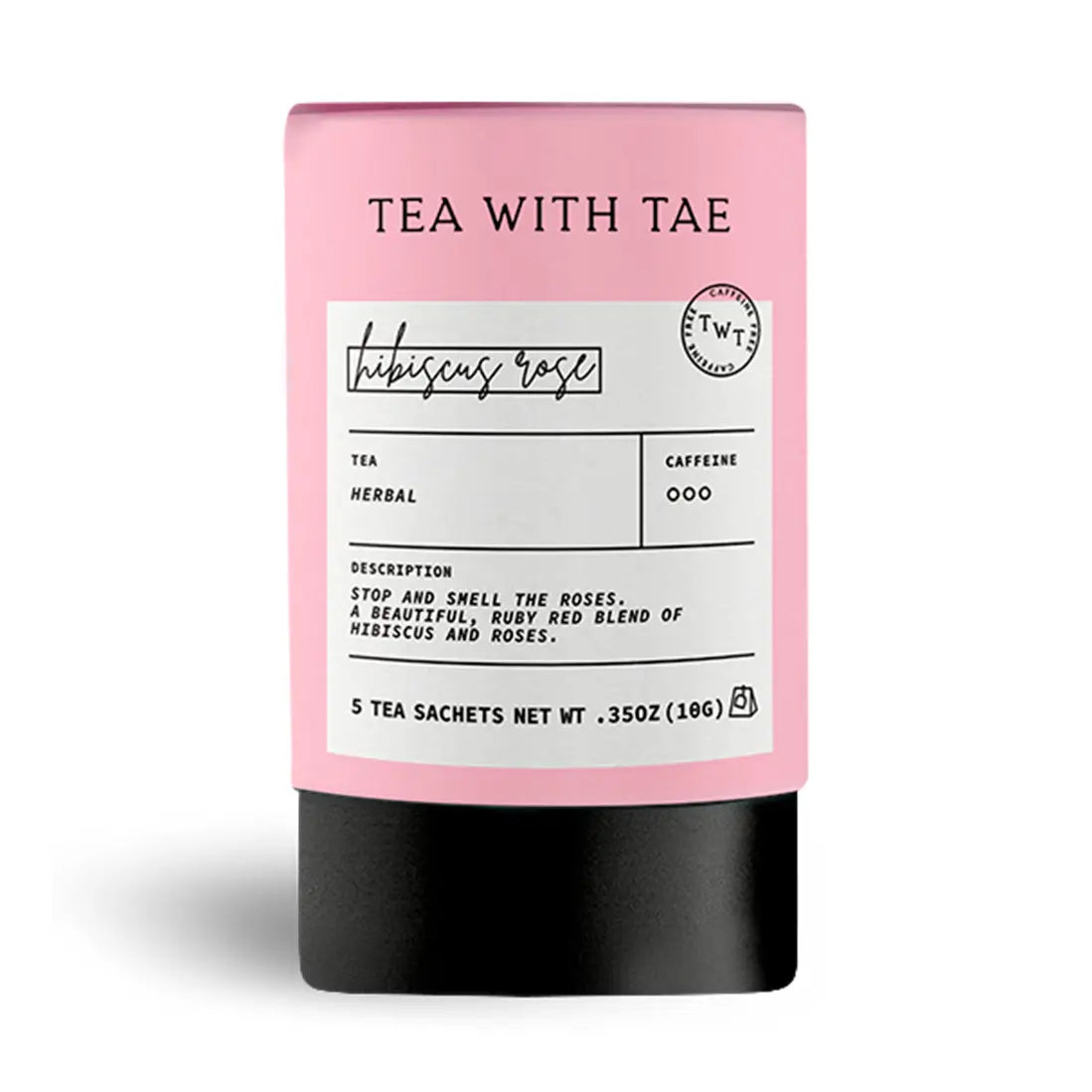 Hibiscus Rose Herbal Tea Tube