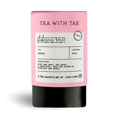 Hibiscus Rose Herbal Tea Tube