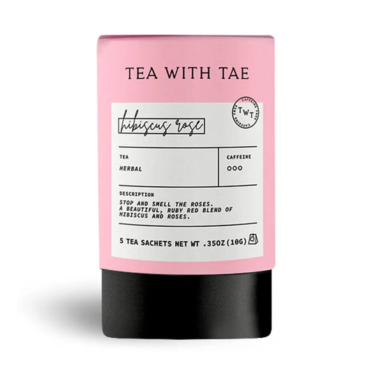 Hibiscus Rose Herbal Tea Tube
