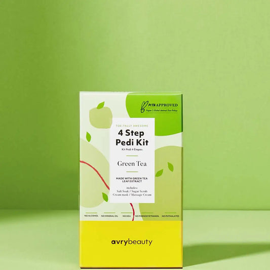 Green Tea 4 Step Pedi Kit