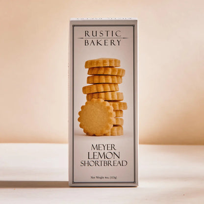 Meyer Lemon Shortbread Cookies
