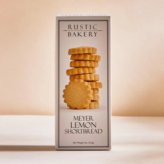Meyer Lemon Shortbread Cookies