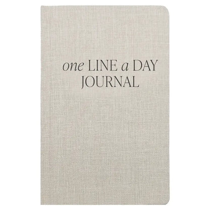 One Line A Day Fabric Journal