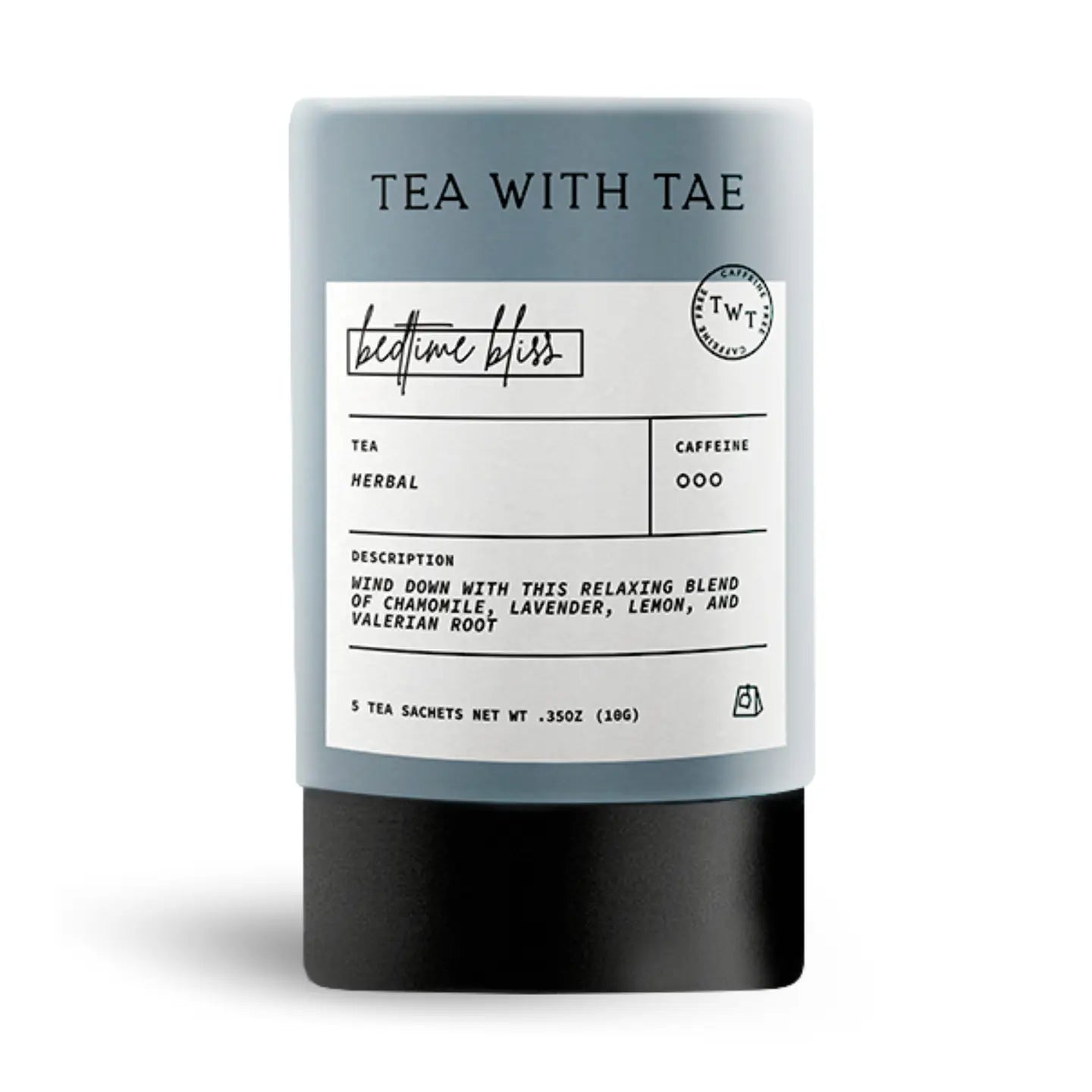 Bedtime Bliss Herbal Sleep Tea Tube