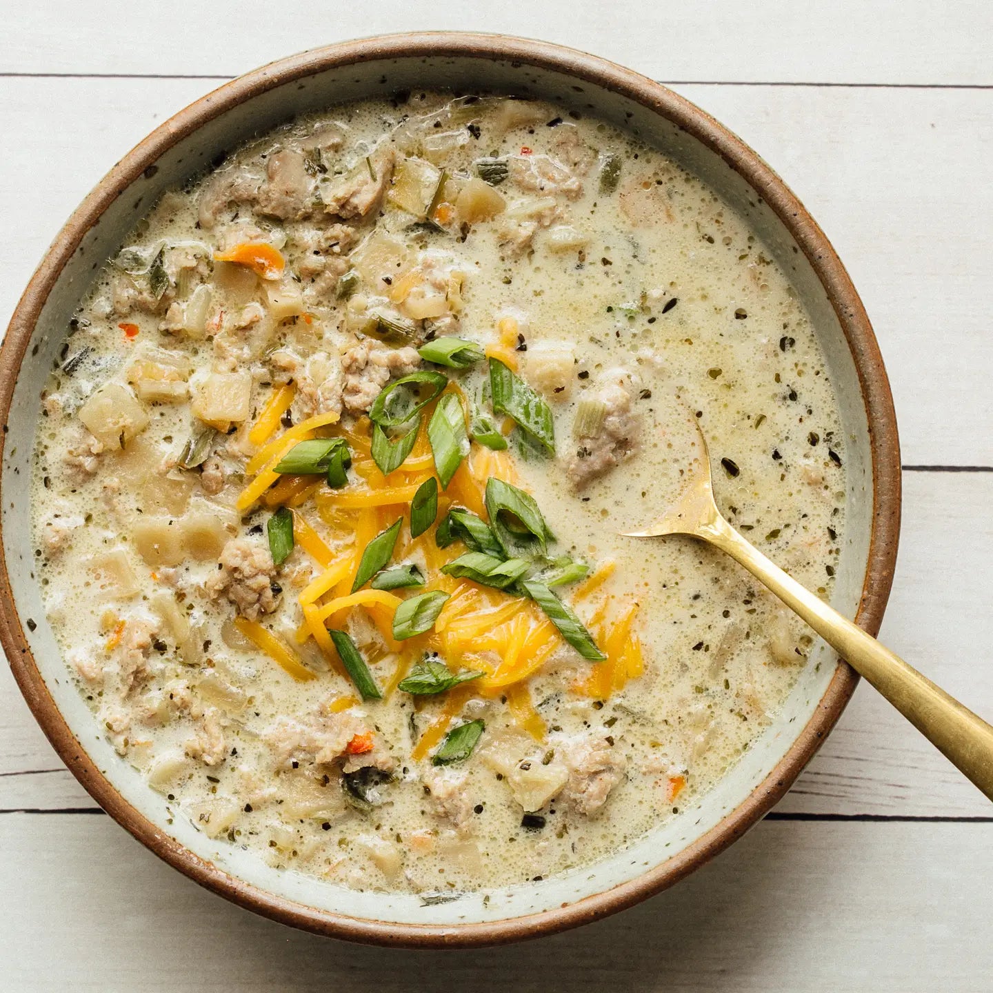 Hearty Potato Soup For Two