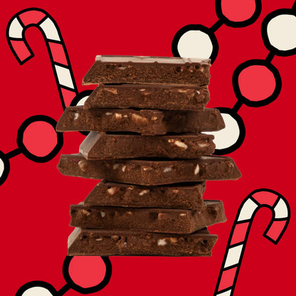 Candy Cane Truffle Bar