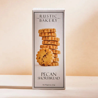 Rustic Bakery - Pecan Shortbread Cookies - 12 p/box