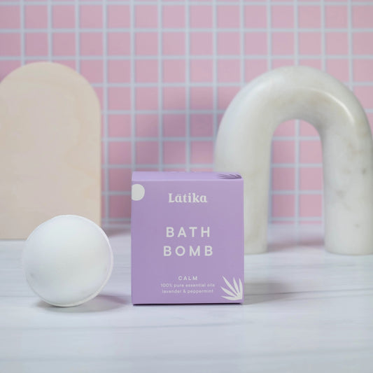 Lavender Essential Oil Bath Bomb