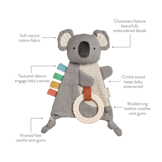 Bitzy Crinkle™ Sensory Toy - Koala