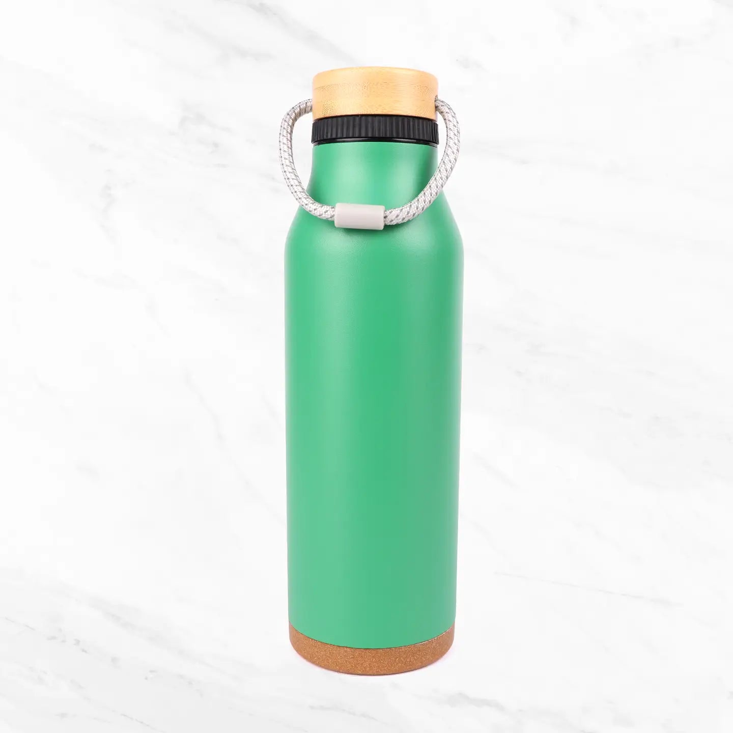 Fiji Insulated Water Bottle with Bamboo Lid