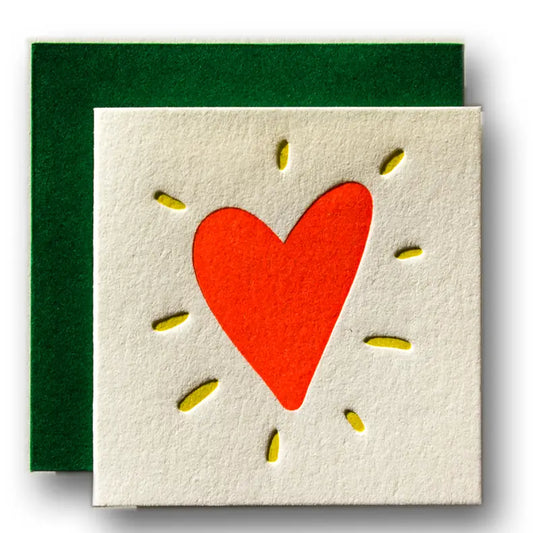 Mini Heart Card