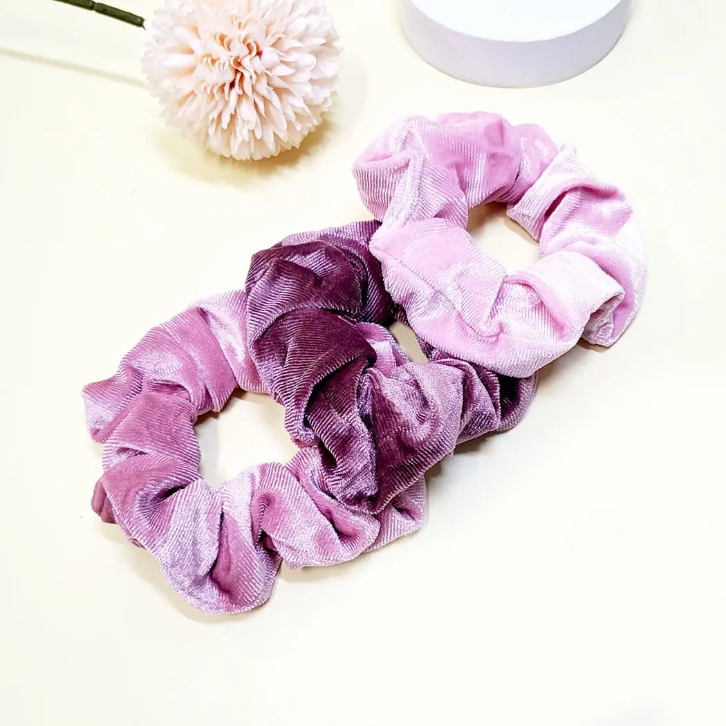 Velvet Scrunchie Set